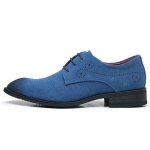REETENE High Quality Leather Suede Shoes