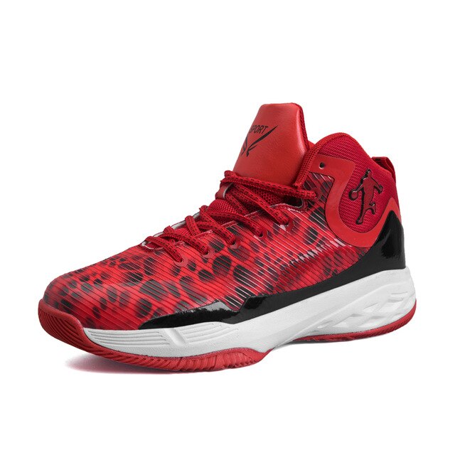 New Leopard Basketball Shoes Men